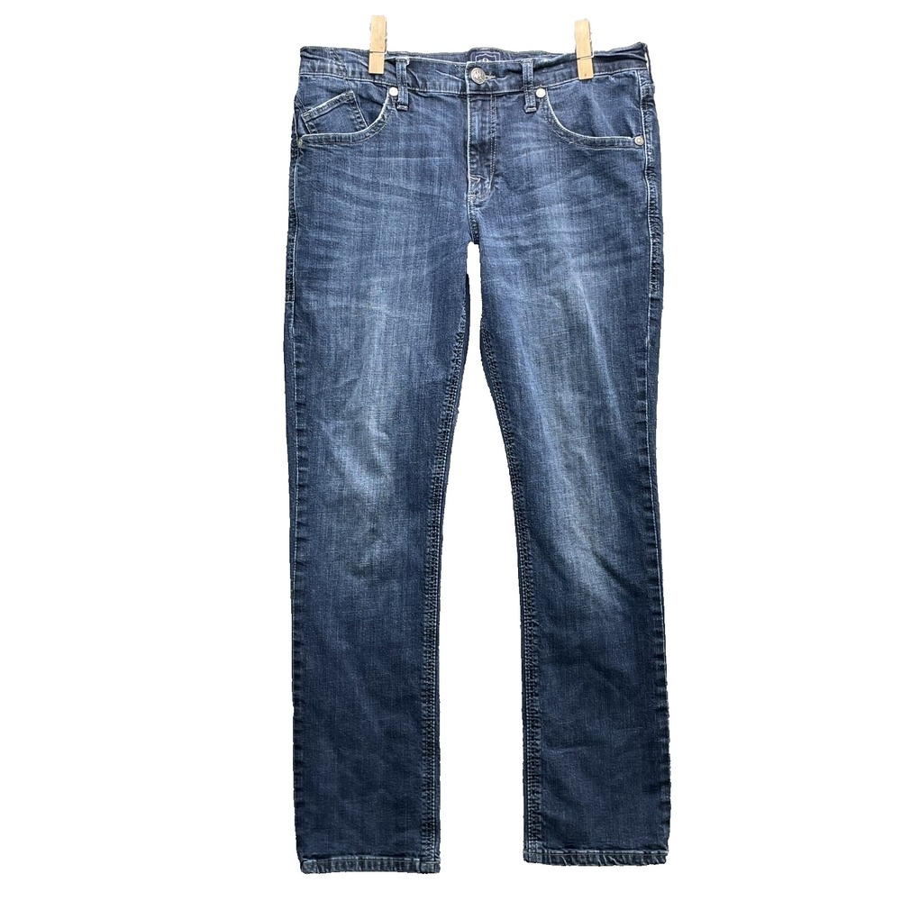 Rock & Republic Jeans Men's 34x30* Slim Straight Preppy Gorpcore Academia Moto‎